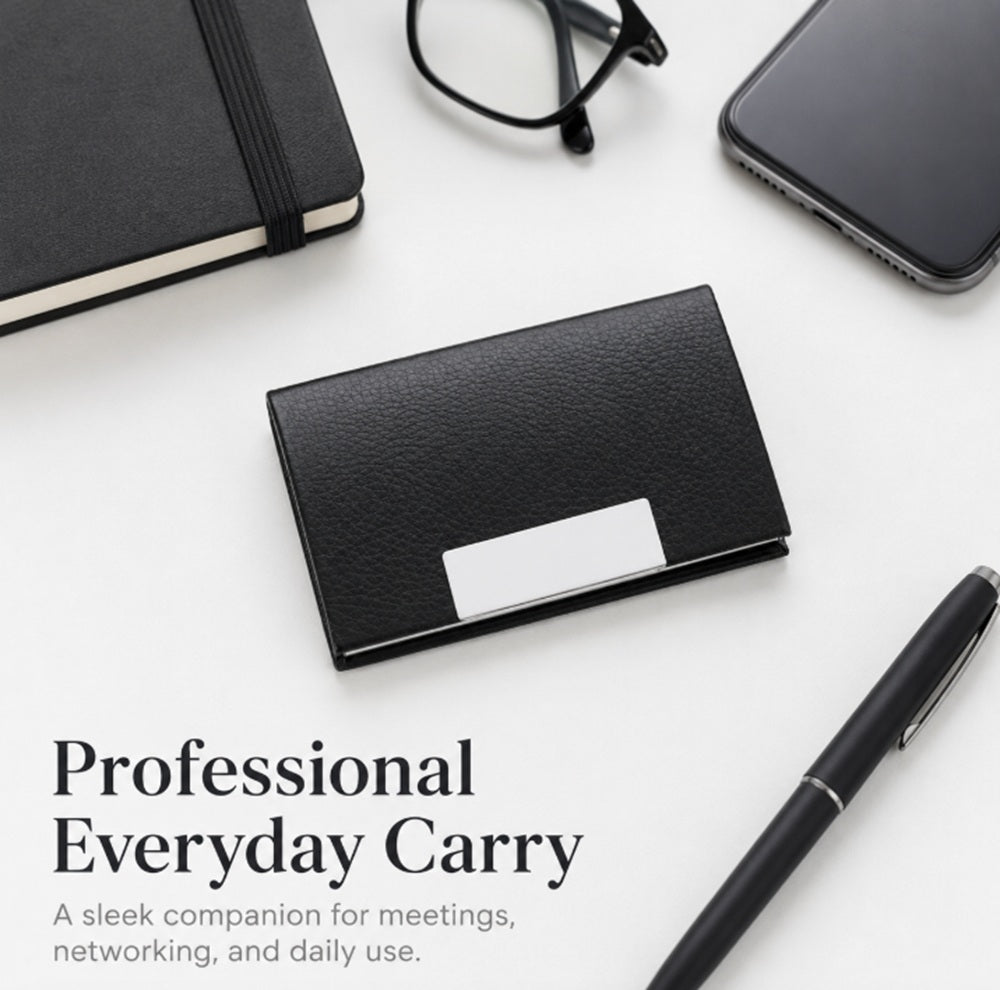 Slim PU Leather Card Holder Wallet | TIKA