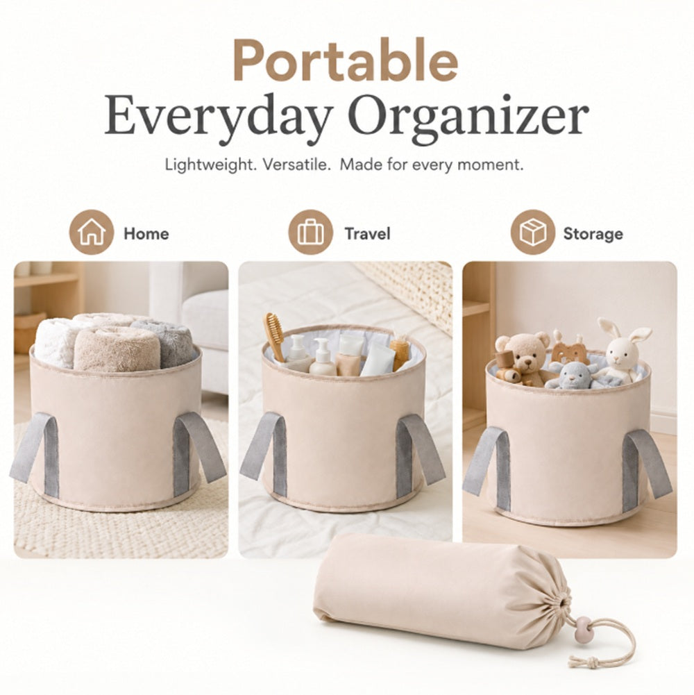 Collapsible Wash Basin & Portable Camping Bucket | TIKA