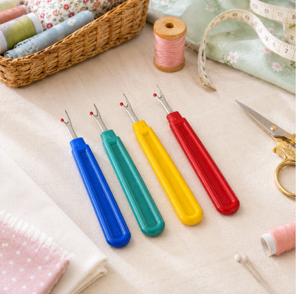 4-Piece Seam Ripper & Stitch Removal Tool Set | TIKA