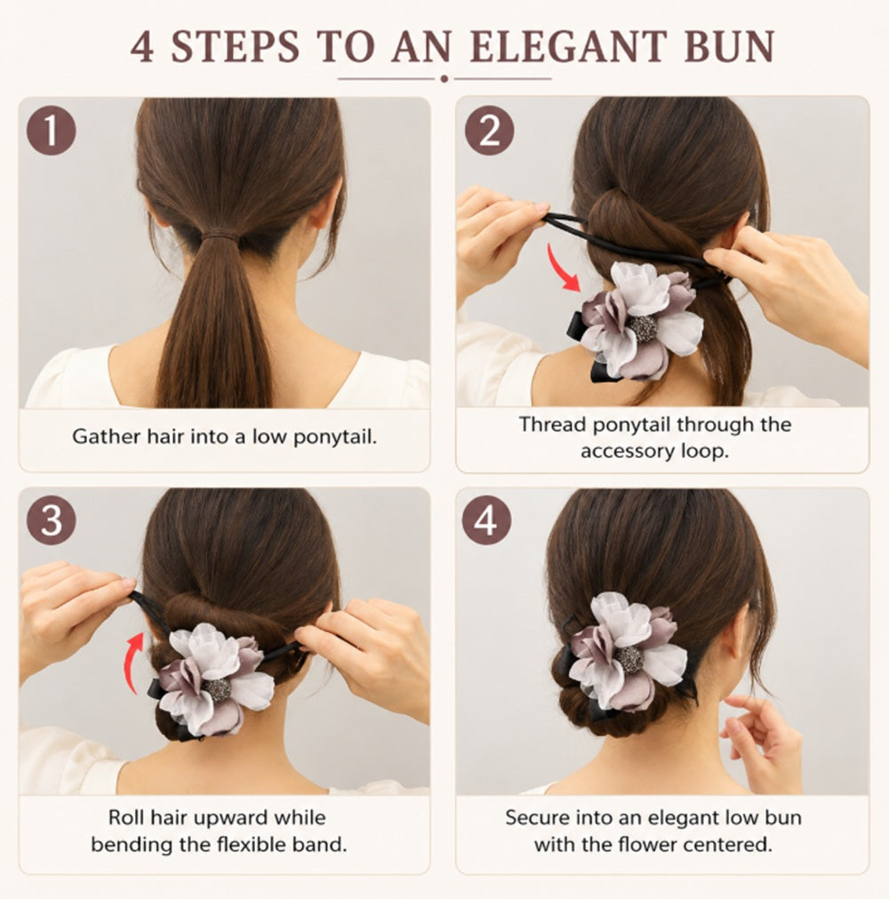 Women's Twist Donut Hair Bun Maker | TIKA